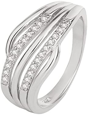 2023 חדש מתכוונן נשים תכשיטי אלגנטי חן אהבת טבעת מסיבת קישוטי קישוטי קטן טבעת