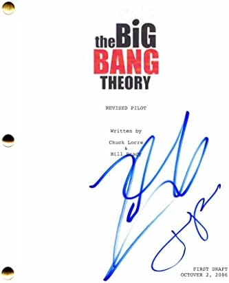 ג'ים פרסונס וג'וני גלצקי יצירו חתימה חתומה על תיאוריית המפץ הגדול תסריט פיילוט מלא - קוסארינג קיילי