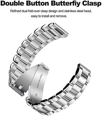 Koreda תואם ל- Samsung Galaxy Watch 42 ממ/Galaxy Watch 4/Galaxy Watch 4 קלאסי/שעון 3 סטים להקות