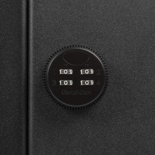 Lock'er Down Console Safe עם משולבת 4 ספרות, שמור על פריטים אישיים מאובטחים ומאורגנים ברכב, תואם לשנים 2005-2015
