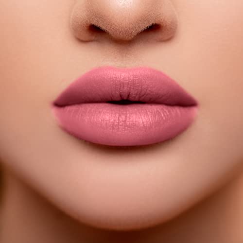 קלרה קוסמטיקה נשיקה הוכחת שפתון 03 תשוקה ורוד עירום נוזל מט שפתון לאורך זמן מלא צבע פיגמנט
