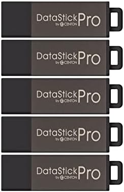 Centon Datastick Pro USB 2.0 כונן הבזק 4GB x 5, אפור