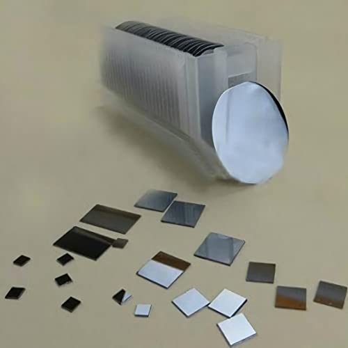 Wafer Silicon Cuited 15 × 15 ממ N-type 100 0.01-0.02Ω צד יחיד שבבי מוליכים למחצה מוליכים 【fuleda】