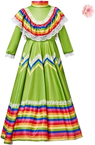 תינוקת מקבלת שמיכות וילדות בנות ילדים בנות שמלות מסורתיות מקסיקניות יבול סגנון לאומי יבול