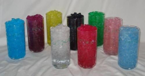 קרח סדוק - מים סופגים/משחררים גבישי ג'ל - מילוי אגרטל - הפחיתו השקיה לצמחים, פרחים, במבוק מזל - 10