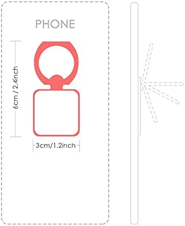 יצור כחול דפוס תמונה סלולרית מרובע טלפונים סלולריים טבעת מעמד תושבת תמיכה אוניברסלית מתנה