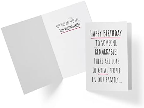 מצחיק יום הולדת כרטיס עבור גיסה-שנון חברה חבר יום הולדת כרטיס - אשתו בעל יום הולדת כרטיס-גיס יום