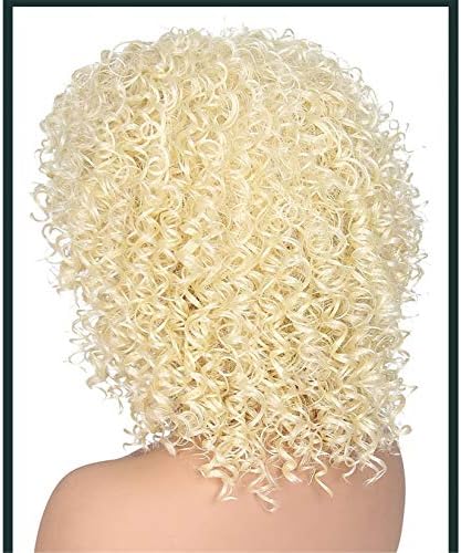 Andongnywell שיער מתולתל תחרה תחרה קדמית פאות שיער מראש מנקים קו שיער טבעי שיער בוב לנשים