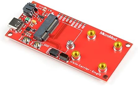 SparkFun MicroMod QWIIC Pro Kit MicroMod QWIIC Carrier לוח - מעבד SAMD51 מיקרומוד יחיד, 0.8 מטר הפיך USB A ל-