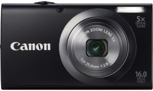 קנון פאוורשוט א2300 היא מצלמה דיגיטלית של 16.0 מגה פיקסל עם זום מיוצב פי 5 של תמונה דיגיטלית 28 מ