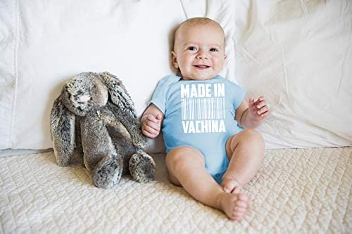 מיוצר בוואצ'ינה - זוחל תינוק חמוד מצחיק חליפות שרוול קצרות תינוקות תינוק מצחיק
