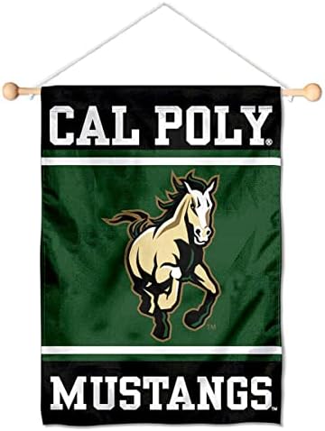 Cal Poly Mustangs מיני באנר קטן וחבילת עמוד באנר