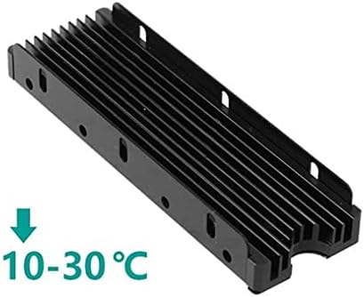 M.2 קירור 2280 SSD קירור חום דו צדדי עם כרית סיליקון תרמית עבור PCIE NVME M.2 SSD או NGFF SATA