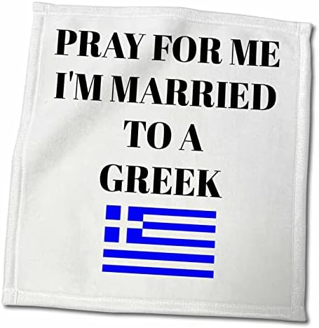 3 דרוז התפלל בשבילי אני נשוי ליוונית, תמונה של דגל יווני - מגבות