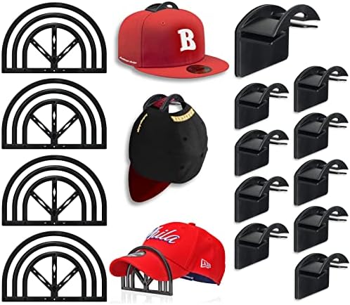 Brateaya Wall Cull Racks for Baseball Caps & Baseball HAT BANGING FAND