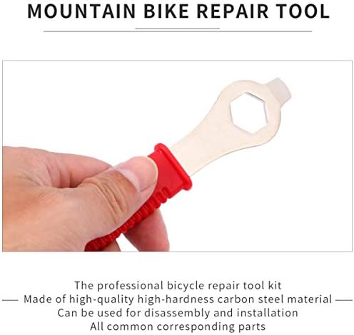 מיני אופניים 3 סטים 3 יחידות חולץ אופני כננת אופני אספקת ברגים סוגר גלגל חופשי תחזוקה מיני עם תחתון