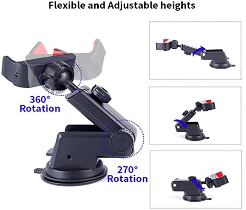 מחזיק טלפון לרכב תומך בלוח המחוונים טלפון מעמד 360 מחזיק טלפון