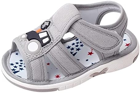 ילדי קיץ נעלי פעוטות תינוקות סנדלים שטוחים תחתון אנטי בוהן פתוחה ללא החלקה נעליים מקורות פעוטות נושמות