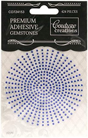 Artdeco Creations CO724153 אבני חן דבק עצמי 2 ממ 424/PKG Azure