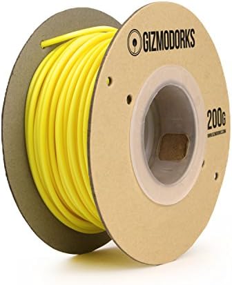 Gizmo Dorks ירכיים נימה למדפסות תלת מימד 3 ממ 200 גרם, צהוב