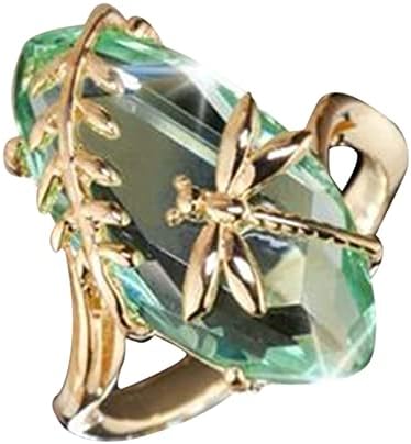 טבעת שפירית טבעת פרידוט טבעת טבעת ריינסטון מעוצבת טבעת שפירית משובצת טבעות קריסטל טבעות טבעות חיקוי יהלום הבטחה
