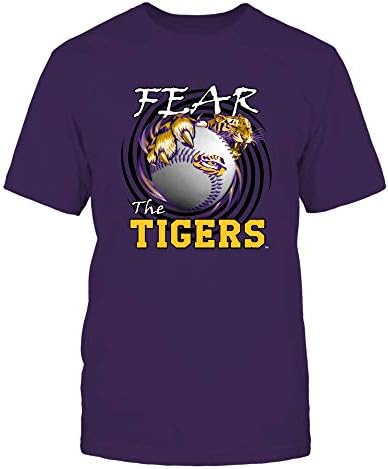 חולצת טריקו של Fanprint LSU TIGERS - פחד מהטיגריסים - בייסבול