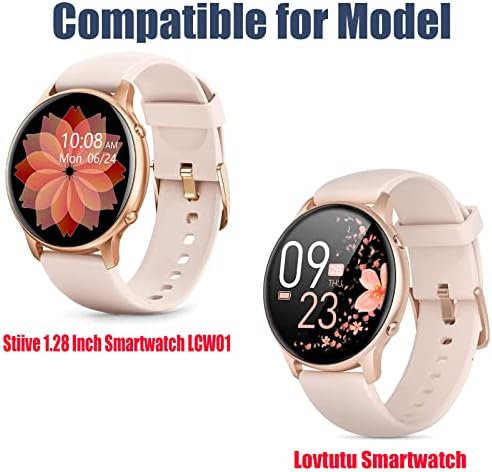 תואם למטען Stiive Smartwatch LCW01, מטען החלפה מגנטית תואם ל- STIIV 1.28 WATCH/LOVTUTU WATCH/MOOWHSH WATCH
