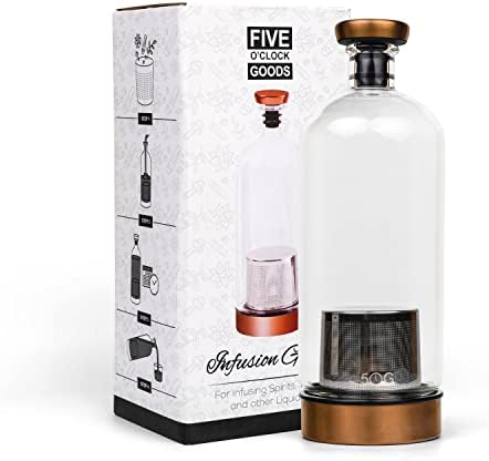 1 ליטר אלכוהול אלכוהול - vodka infuser - כלי עירוי אלכוהול - צנצנות עירוי לרוחות - בקבוק עירוי - גאדג'ט