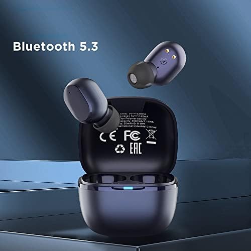 אוזניות Bluetooth אוזניות Bluetooth Wireless Blu מקוריות TWS6 אוזניות אלחוטיות Bluetooth 5.3 אוזניות כפול