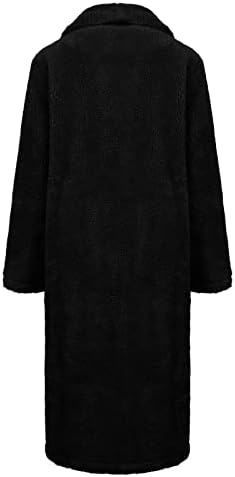 מעיל משובץ של נשים, מעילים לנשים לנשים שרוול רחב מהנה סתיו טוניקה פוליאסטר בצבע אחיד ז'קט מגניב דש רופף