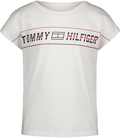 חולצת טריקו של שרוול קצר של טומי הילפיגר, חולצת טריקו שרוול קצר, מחשוף צוות, קל משקל וממתוח