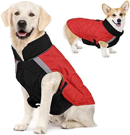 מעילי כלבים מורוויביים לחורף, ז'קט כלבים סופר חם עם סגנון ספורט לרתום לכלבים בינוניים קטנים,