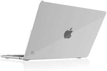 מארז מגן STM סטודיו עבור MacBook Air 13 רשתית - M2, 2022 - כיסוי מחשב נייד שקוף, אוורור, קל משקל - ברור