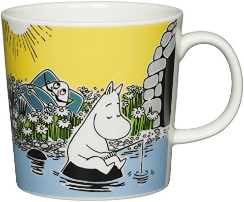 Arabia Ceramic Moomin Mug, 300ML - רגע על החוף - מהדורה מוגבלת 2015