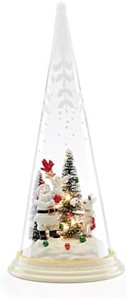 Lenox Merry & Magic Light-Up Santa & Friends Cone Cone, 1.35 £, Multi