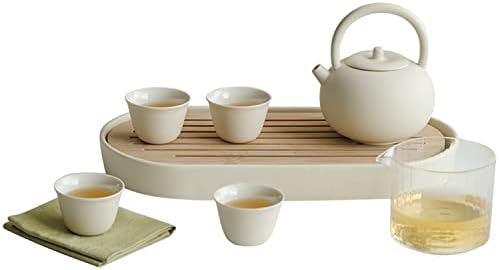 ערכת תה מבשלת, עיצוב מינימליסטי סט כוס תה שלם, מתנת טקס תה קונג פו סינית