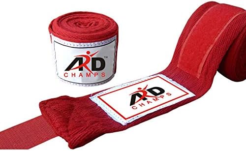 ARD-CHAMPS אגרוף עוטף תחבושות אגרוף בפרק שורש כף היד הגנה על אגרוף אגרוף 10 צבעים 2.5 מ '