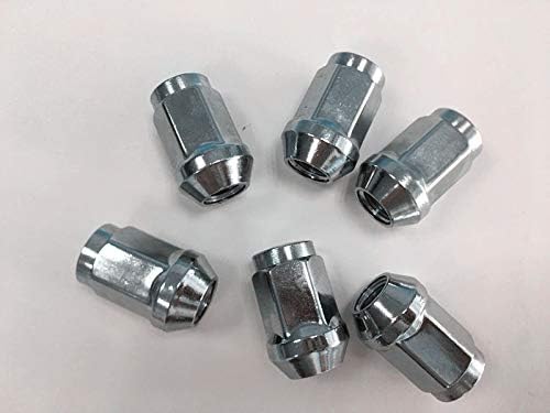 20 יחידות Chrome 12 ממ x 1.50 Aftermarket Wheel Lugs Fit 2010 Scion TC עשוי להתאים לחישוקי OEM, הקונה