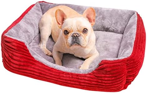 SXNBH מלבן מיטת שינה שק שינה כלב גור מלבל ספה מיטת חיות מחמד בית חורף מיטות חמות כרית לכלבים קטנים