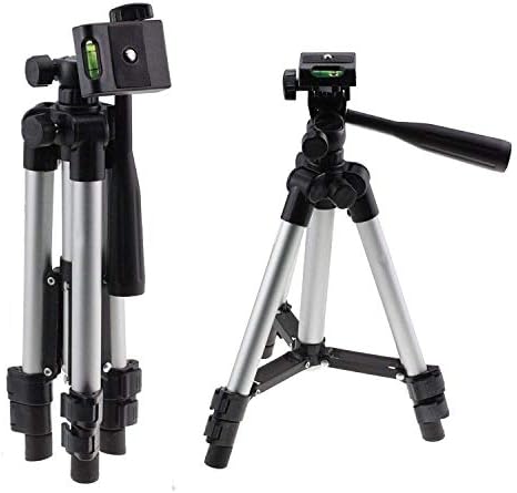 חצובה אלומיניום קל משקל של Navitech תואם למצלמת מערכת קומפקטית של Canon EOS M50