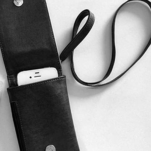ארנק טלפון פוקס מפורסם יפני מקומי ארנק תליה כיס נייד כיס שחור