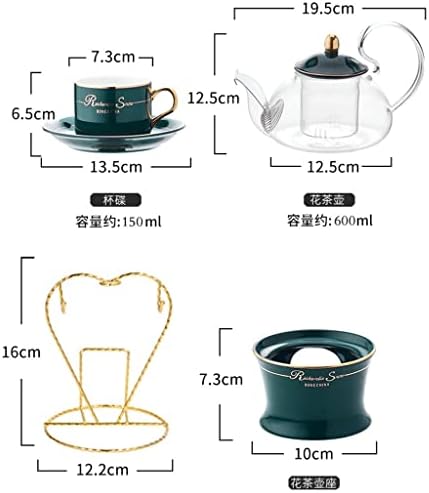Liuzh אנגלית אחר הצהריים תה תה תה נורדי תה מבושל תה פרח קומקום קומקום נרות כוס קרמיקה כוס תה קרמיקה