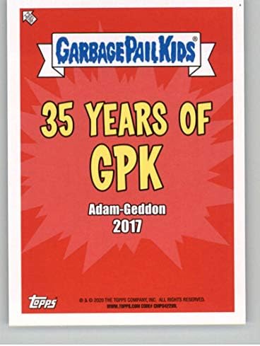 2020 Topps Farbage Pail Pail Kids 35 שנה סדרה 284A כרטיס מסחר בקארי פתוח