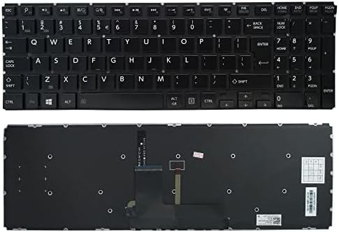 מקלדת החלפת מחשב נייד AKGIFT תואמת לוויין TOSHIBA L50-B L55-B S50-B L55DT-B S55-B