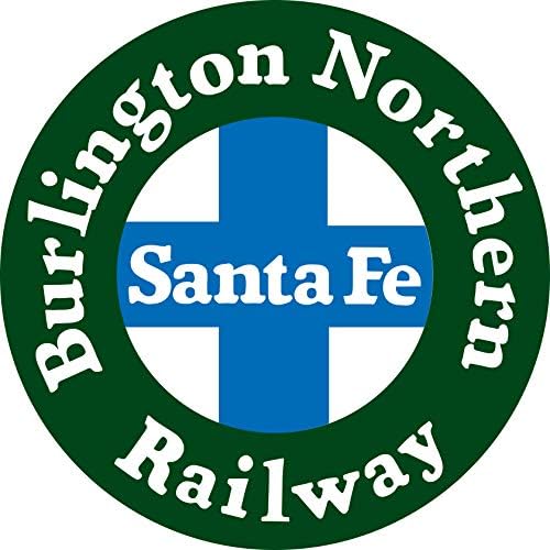 BNSF Burlington Northern Santa Fe Railroad RR מדבקות מדבקות ויניל - בחר גודל - ארגז הכלים של מחשב