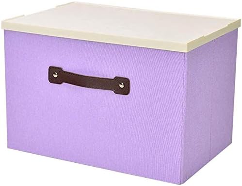 קופסאות אחסון Zyhmw עם מכסים מפלסטיק, שקיות אחסון פוליאסטר מתקפלות סלי סלי C עם מארגן ידיות למדף