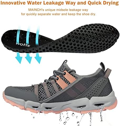 נעלי מים מטיילים לנשים נעלי ספורט מהירות יבש חיצוני יבש