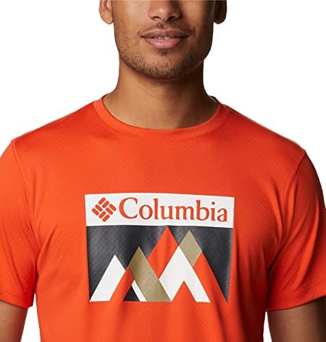 קולומביה גברים של אפס כללים קצר שרוול גרפי חולצה