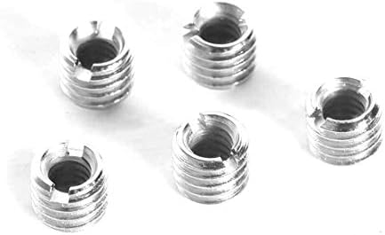 Feichao 5-Pack Standard 1/4 זכר עד 1/4 -20 3/8 -16 מתאם בורג חצובה C-type B/E בורג סוגר סוג של סוגר