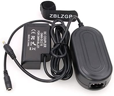 ZBLZGP DMW-AC8 AC מתאם פלוס DCC16 סוללת דמה עבור PANASONIN LUMIX S1 S1M S1R S1RM S1H LUMIX S1 מצלמות דיגיטליות